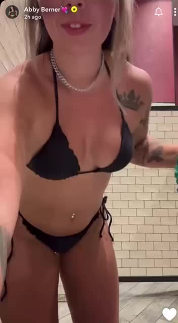 Abby Berner Black Bikini / HOT Sexy – Onlyfans !