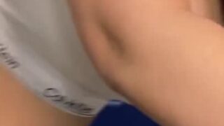 Saffron Martinez Nude Show Big Tits on Chair – Onlyfans Leaks Of !!!