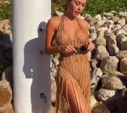 Brittney Palmer Nude Teasing At Beach Video Leaked