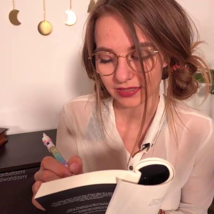 Soph Stardust ASMR Doing Homework Together Video
