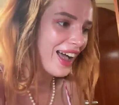 Bella Thorne Leaked Tits Touching Tease Video