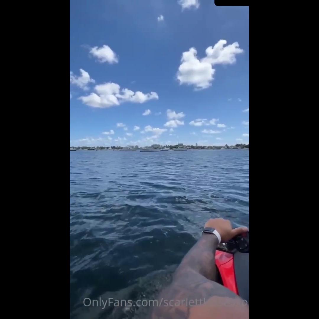 ScarlettKissesXO Jet Skiing Sex tape Video Leaked
