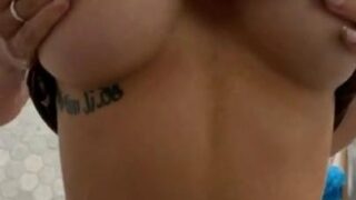 Abby Rao Nip Slip in Shower Video Leaked
