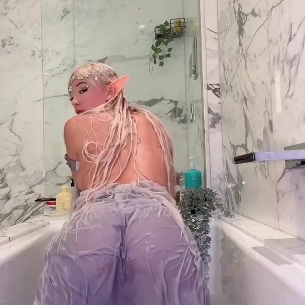 Waifumiia Elf Bathtub Dildo Fuck Video Leaked